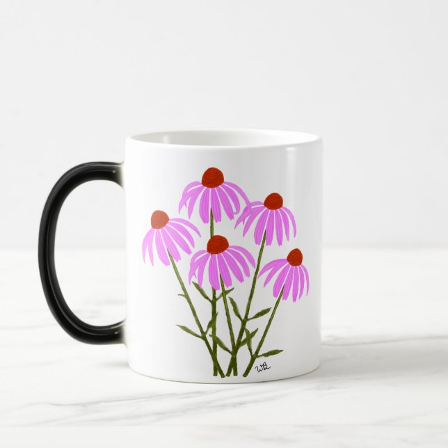 Mug Magic Confleurs violets (Gauche)