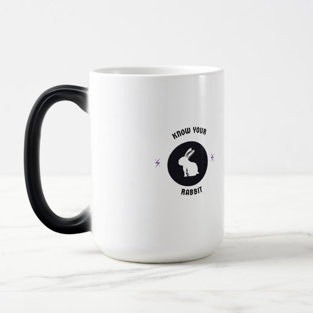 Mug Magic connaître votre lapin (Gauche)