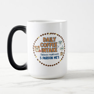 Mug Magic Consommation quotidienne de café