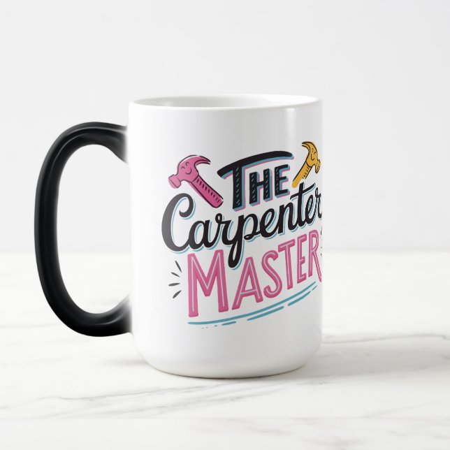 Mug Magic Contremaître de menuiserie  (Gauche)