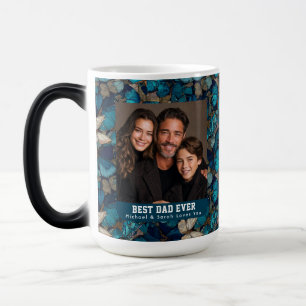 Mug Magic Cottagecore Papillon Camouflage Fleur Photo de Pap