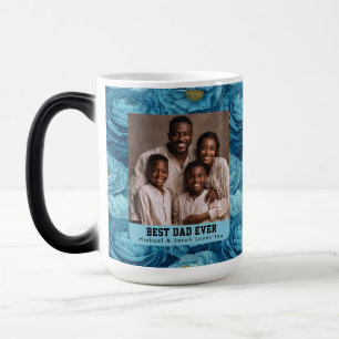 Mug Magic Cottagecore Ranunculus Papa Photo Café Glacé
