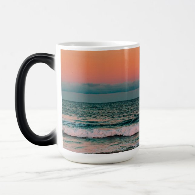 Mug Magic coucher de soleil sur la mer (Gauche)