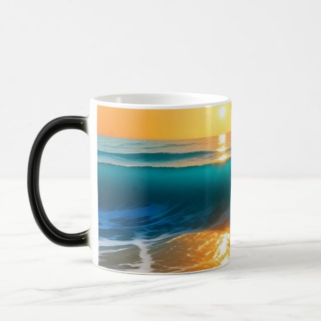 Mug Magic Coucher de soleil tranquille (Gauche)