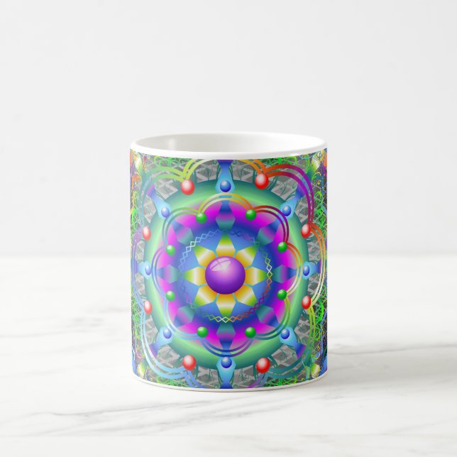 Mug Magic Couleurs de l'univers mandala (Centre)