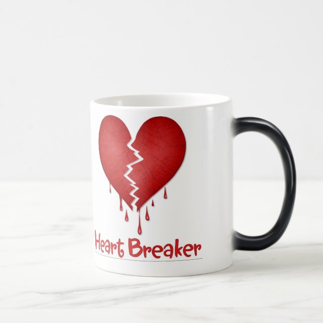 Mug Magic Coupe anti-Valentine de briseur de coeur (Droite)