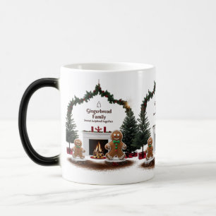 Mug Magic Couple en pain d'épice de cheminée magique Color M