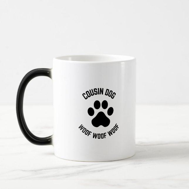Mug Magic Cousin woof woof (Gauche)