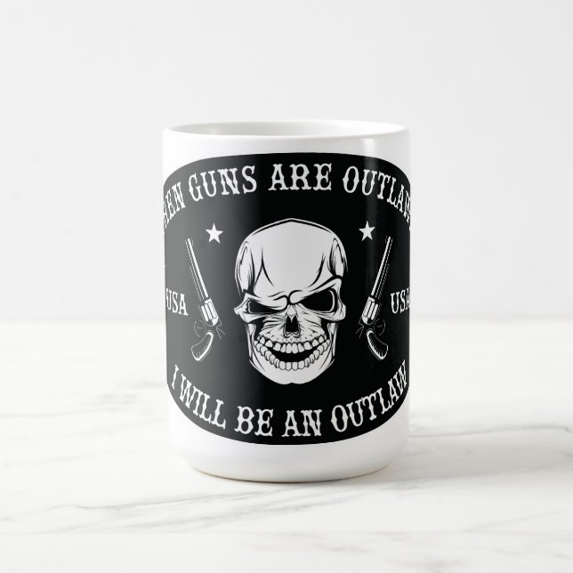 Mug Magic Coussin décoratif 2e amendement (Centre)