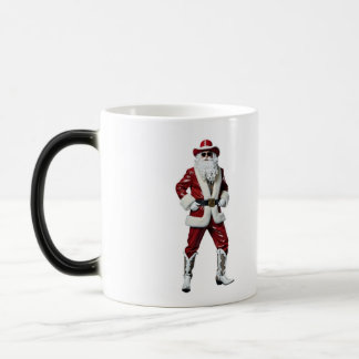 Mug Magic Cowboy Santa