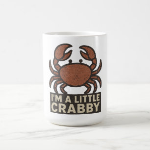Mug Magic Crabe en détresse – Vintage “Je suis un peu grinch