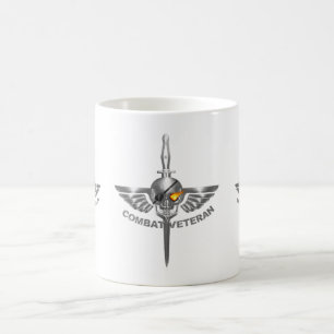 Mug Magic Crâne ailé de combat avec Dagger