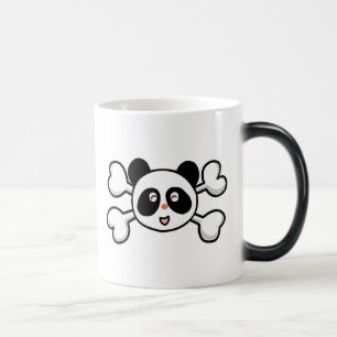 Mug Magic Crâne et os croisés d'ours panda