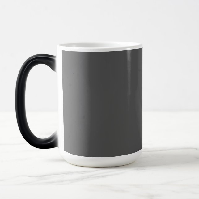 Mug Magic Create Your Own dark gray Custom Design (Gauche)