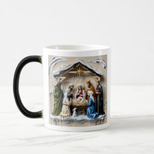 Mug Magic crèche, arbre mages Bethléem