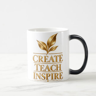 Mug Magic Créer Enseigner Inspirer - Cadeau pour Enseignants