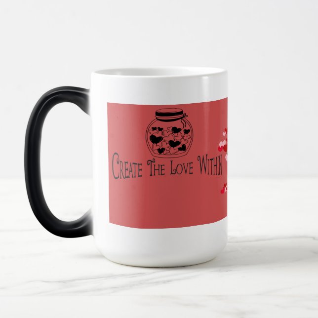 Mug Magic Créer l'amour dans (Gauche)