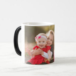Mug Magic Créer une couleur de photo personnalisée Changer l