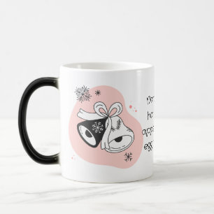 Mug Magic Créez vos propres cloches de Noël rétro orange