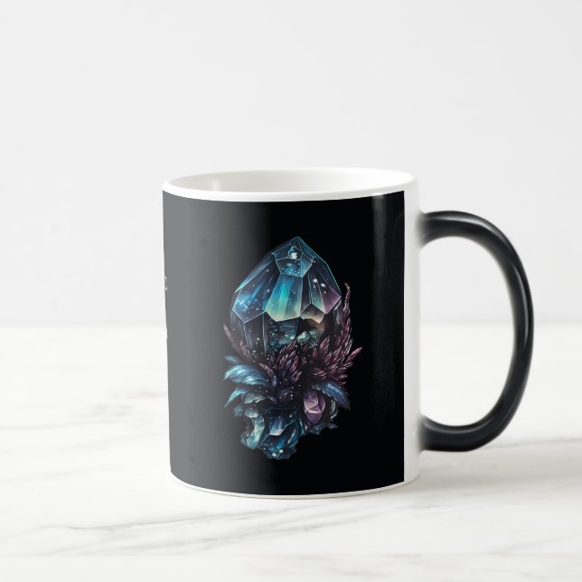 Mug Magic Créez vos propres cristaux foncés (Droite)