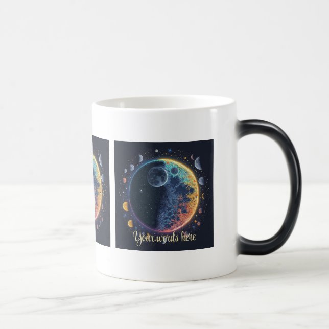 Mug Magic Créez vos propres lunes arc-en-ciel (Droite)