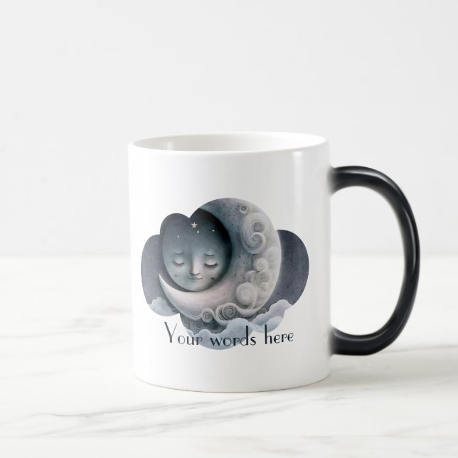 Mug Magic Créez vos propres lunes pacifiques dans les nuages (Droite)