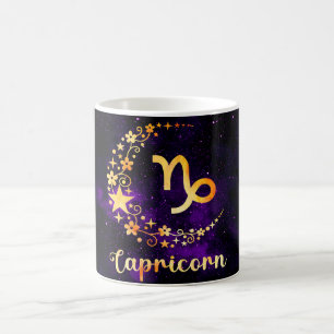 Mug Magic Créez votre propre astrologie Zodiac Capricorne