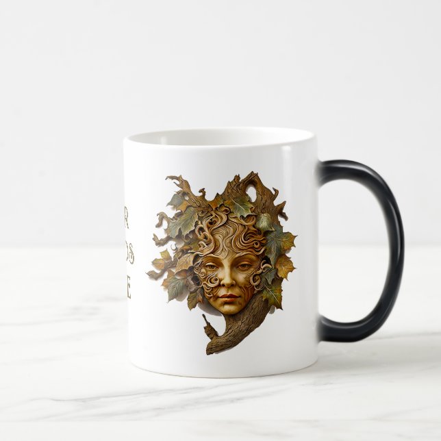 Mug Magic Créez Votre Propre Beau Dryad D'Or (Droite)