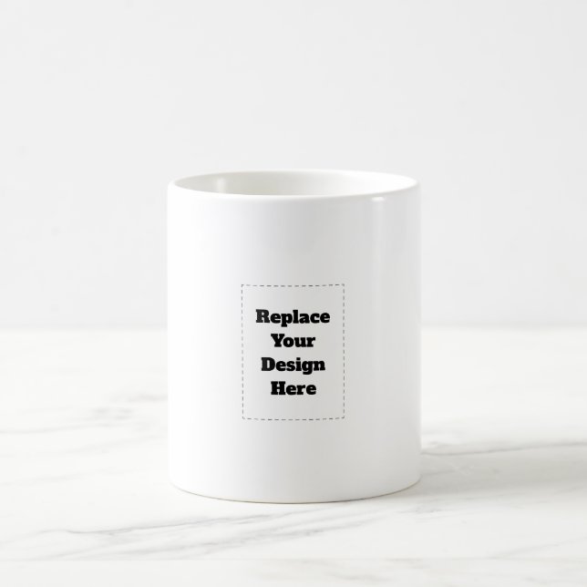 Mug Magic Créez votre propre blanc  (Centre)