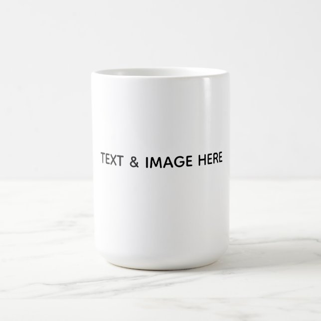 Mug Magic Créez votre propre blanc (Centre)