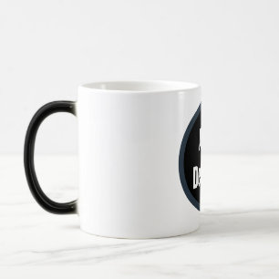 Mug Magic Créez votre propre bleu gris foncé personnalisé