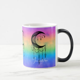 Mug Magic Créez votre propre boho Mandala Moon Silhouette