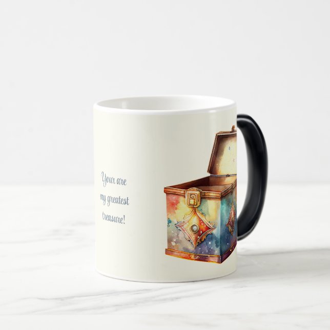 Mug Magic Créez votre propre boîte à menton de souvenirs mag (Devant droit)