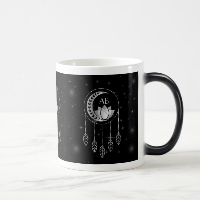 Mug Magic Créez votre propre Dreamcatcher Lotus Moon Silver (Droite)