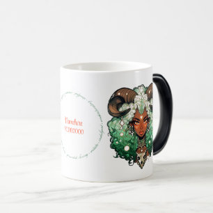 Mug Magic Créez Votre Propre Femme Afro-Américaine Taureau