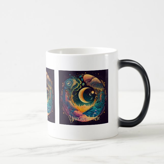 Mug Magic Créez votre propre forêt mystique de lunes de croi (Droite)