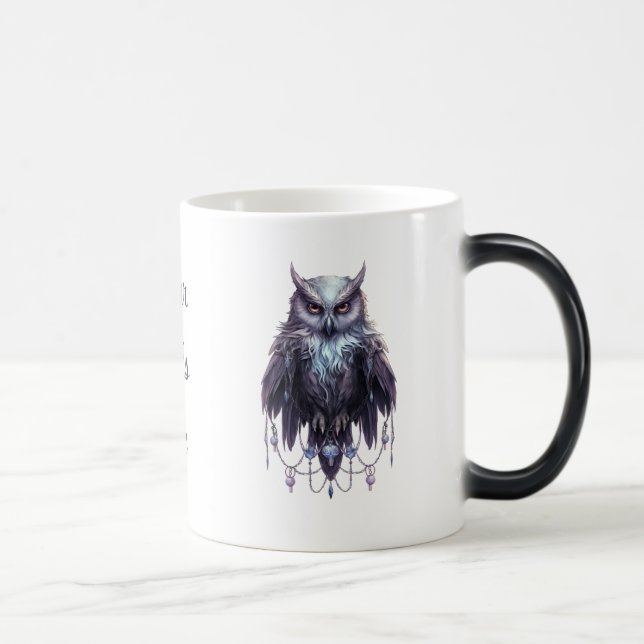 Mug Magic Créez votre propre hibou bijoux (Droite)