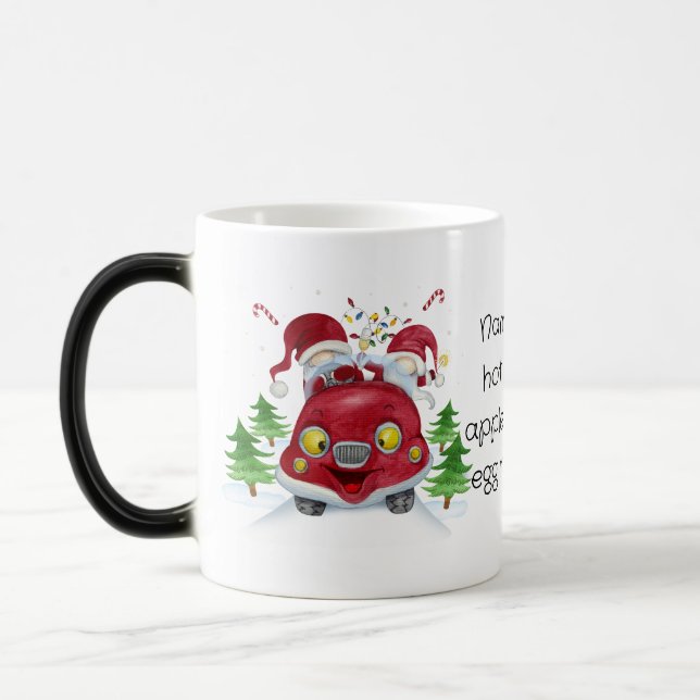 Mug Magic Créez votre propre joyeux Noël Gnomes Aimer Bug (Gauche)