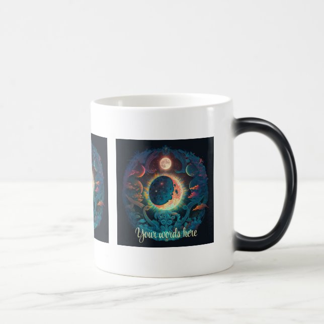 Mug Magic Créez votre propre Lune Bleue Magique (Droite)