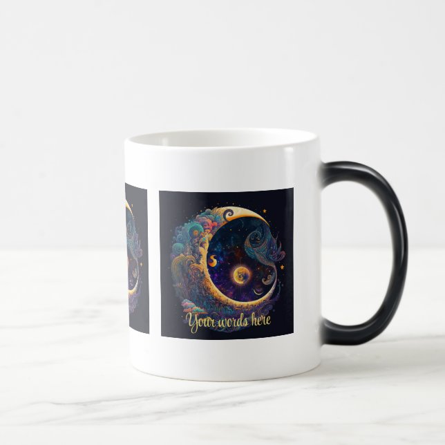 Mug Magic Créez votre propre lune de sirène mystique (Droite)