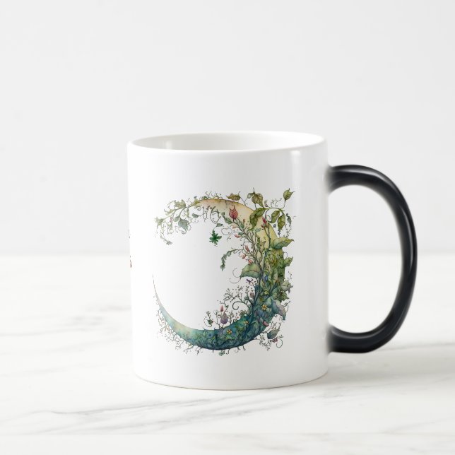Mug Magic Créez votre propre lune fleurie Boho (Droite)