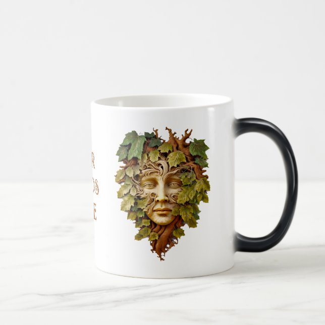 Mug Magic Créez votre propre Maple Green Man (Droite)