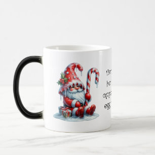 Mug Magic Créez votre propre menthe poivrée Gnome de Noël