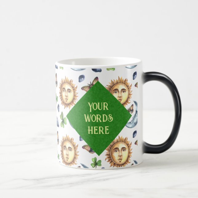 Mug Magic Créez votre propre papillon céleste Lucky (Droite)