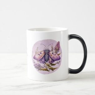Mug Magic Créez votre propre papillon pourpre et vos Fleurs