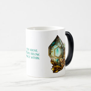 Mug Magic Créez votre propre papillon Steampunk Crystal