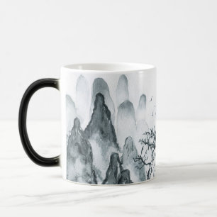 Mug Magic Créez votre propre paysage montagnard de Hilly