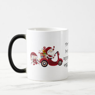 Mug Magic Créez votre propre Père Noël Christmas Scooter Gno