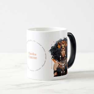 Mug Magic Créez Votre Propre Reine Afro-Américaine Lion