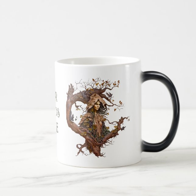 Mug Magic Créez votre propre séchoir mystique 3D Faux Bois s (Droite)